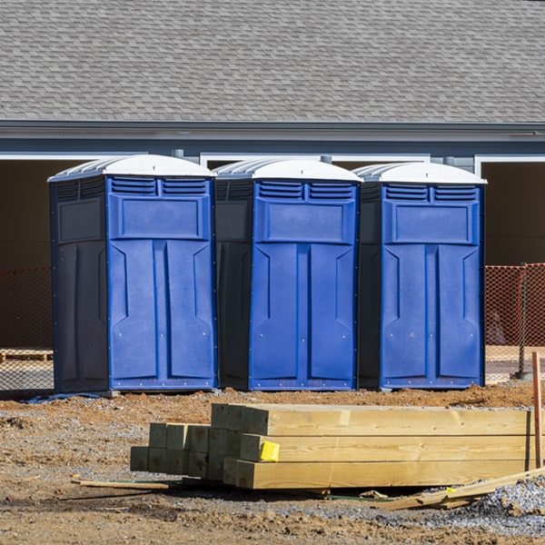 are there any restrictions on what items can be disposed of in the porta potties in Appalachia